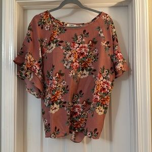 Beautiful floral blouse